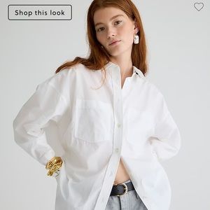 Thomas Mason  for J. Crew Oversized shirt